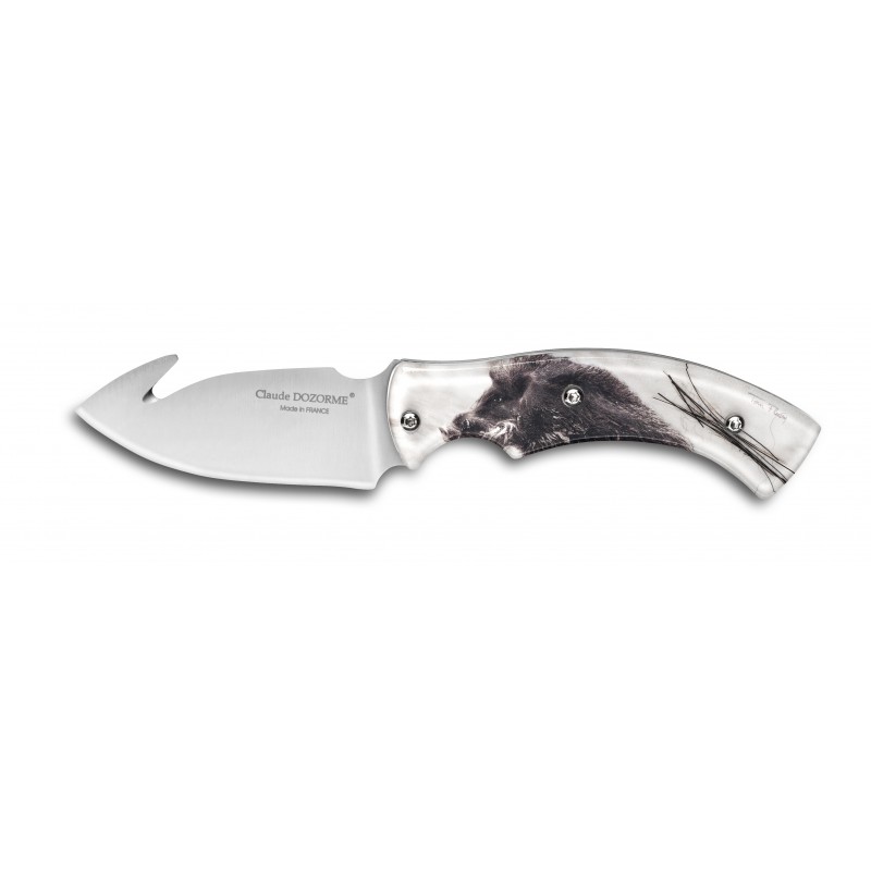 Thiers Liner Lock pocket knife olive wood handle Verney-Carron collection Thiers Liner Lock pocket knife olive wood handle Verney-Carron collection