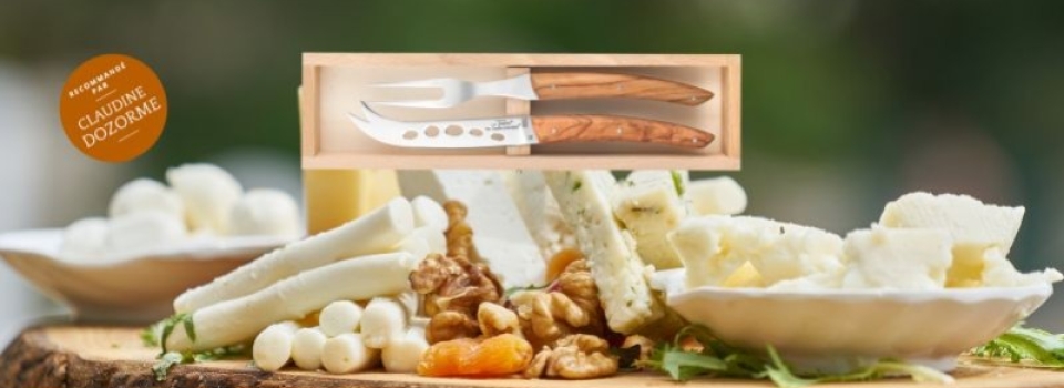 Why does a cheese knife have holes?