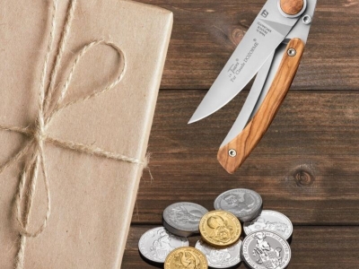 Why give a coin when you receive a knife?